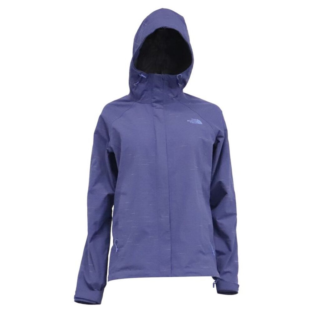 The North Face Zipped Hooded Jacket in Navy Blue Nylon